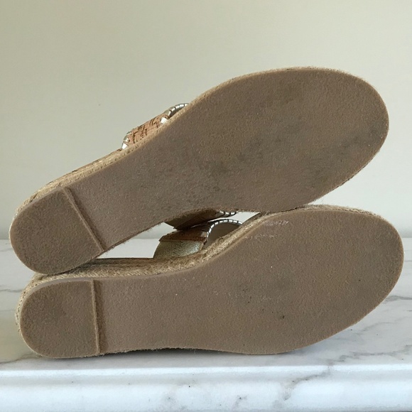 JACKROGERS CORK WEDGE ESPADRILLE SANDAL - Picture 10 of 13